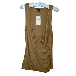 Ralph Lauren Black Label wrap top sz M